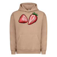 Pigment Burro strawberries Urban Hoodie - BundleAndBundleShop