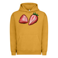 Pigment Peanut Butter strawberries Urban Hoodie - BundleAndBundleShop
