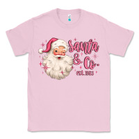 Bubblegum Pink santa and co Classic Tee - MaliasSmallBusiness
