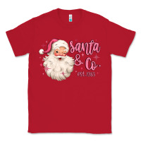 Red santa and co Classic Tee - MaliasSmallBusiness