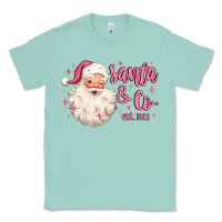 Seafoam santa and co Classic Tee - MaliasSmallBusiness