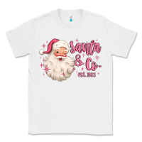 White santa and co Classic Tee - MaliasSmallBusiness