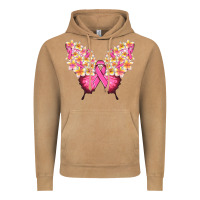 Vintage Camel Pink ribbon Breast Cancer butterfly Vintage Hoodie - NancyCooperArtShop