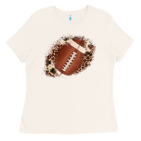 Bone football cowhide leopard patch Ladies Tee - JahusDesignShop