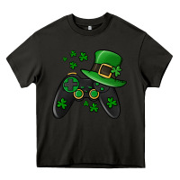 Asphalt St Patricks Day Gamer Heavy Core Tee - Jasminsmagicworld
