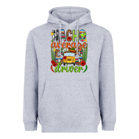 Heather Grey Nacho average bus driver Mexico Heavyweight Hoodie - HowdyJamesFarm