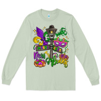Matcha new orleans mardi gras Long Sleeve Tee - LillyAllenDesigns