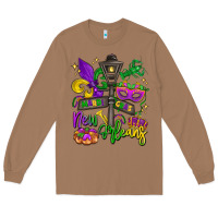 Toasted Coconut new orleans mardi gras Long Sleeve Tee - LillyAllenDesigns