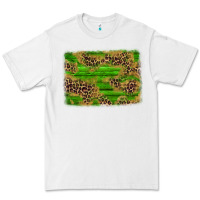 White western leopard distressed background Premium Tee - AdoDesignShop