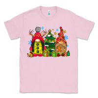 Bubblegum Pink gnome Christmas Classic Tee - CowhideDigitalArt