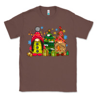 Chestnut gnome Christmas Classic Tee - CowhideDigitalArt