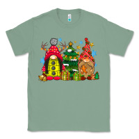 Sage gnome Christmas Classic Tee - CowhideDigitalArt