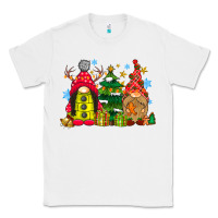 White gnome Christmas Classic Tee - CowhideDigitalArt