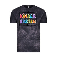 Cloud Black kinder garten vibes Vintage Tee - MaliasSmallBusiness