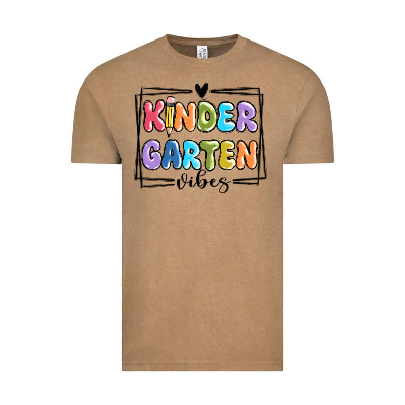 Kinder Garten Vibes Vintage Tee by MaliasSmallBusiness | Teevron