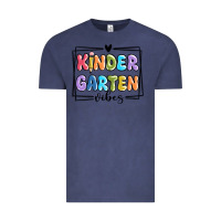 Vintage Denim kinder garten vibes Vintage Tee - MaliasSmallBusiness