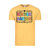 Vintage Mustard kinder garten vibes Vintage Tee - MaliasSmallBusiness