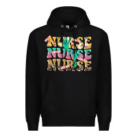 Black Nurse Nurse Nurse Premium Hoodie - CowGirlArtShop