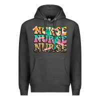 Charcoal Heather Nurse Nurse Nurse Premium Hoodie - CowGirlArtShop