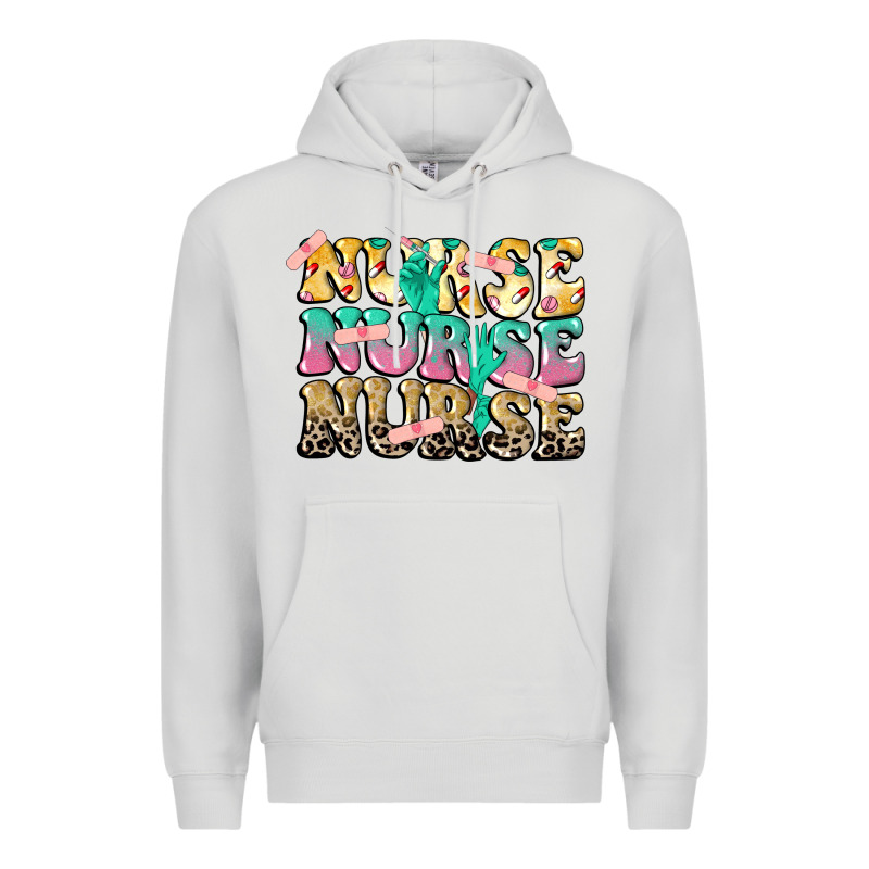 Nurse Nurse Nurse Premium Hoodie by CowGirlArtShop | Teevron