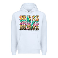 White Nurse Nurse Nurse Premium Hoodie - CowGirlArtShop