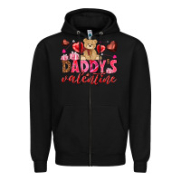 Black Daddy's Valentine Zipper Hoodie - HowdyJamesFarm