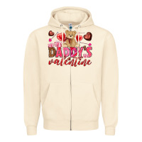 Sandshell Daddy's Valentine Zipper Hoodie - HowdyJamesFarm