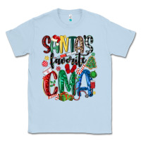Dusty Blue santas favorite cma nurse Classic Tee - MaliasSmallBusiness