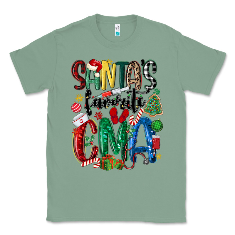 Santas Favorite Cma Nurse Classic Tee by MaliasSmallBusiness | Teevron