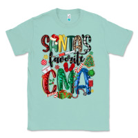 Seafoam santas favorite cma nurse Classic Tee - MaliasSmallBusiness