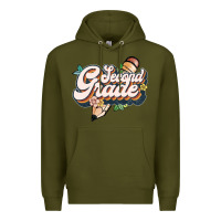 Army Green second grade Premium Hoodie - JahusDesignShop