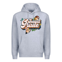 Heather Grey second grade Premium Hoodie - JahusDesignShop
