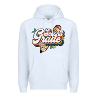 White second grade Premium Hoodie - JahusDesignShop