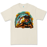 Bone Rottweiler  rainbow Premium Tee - Artiststas