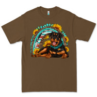 Cacao Rottweiler  rainbow Premium Tee - Artiststas