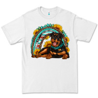 White Rottweiler  rainbow Premium Tee - Artiststas