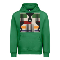 Emerald afro comb seamless pattern Urban Hoodie - BundleAndBundleShop