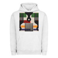 Pigment Lunar Rock afro comb seamless pattern Urban Hoodie - BundleAndBundleShop