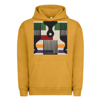 Pigment Peanut Butter afro comb seamless pattern Urban Hoodie - BundleAndBundleShop