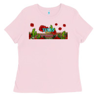 Bubblegum Pink texas chica Ladies Tee - Jasminsmagicworld