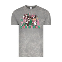 Cloud Rock my first christmas cow Vintage Tee - MaliasSmallBusiness