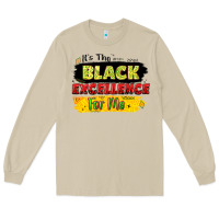 Mushroom it's the black excellence for me Long Sleeve Tee - LillyAllenDesigns