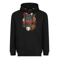 Black Sorry can't Baseball bye Heavyweight Hoodie - HowdyJamesFarm