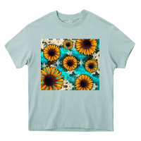 Arona gemstone sunflower Heavy Core Tee - JahusDesignShop