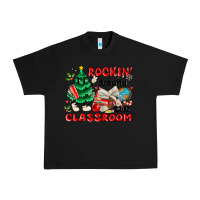 Black rockin around the classroom Urban Heavy Tee - MaliasSmallBusiness