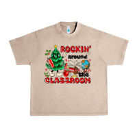 French Oak rockin around the classroom Urban Heavy Tee - MaliasSmallBusiness