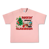 Salmon rockin around the classroom Urban Heavy Tee - MaliasSmallBusiness
