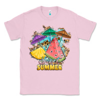 Bubblegum Pink sweet summer watermelon pineapple fruits Classic Tee - RanaPortraitStore