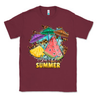 Burgundy sweet summer watermelon pineapple fruits Classic Tee - RanaPortraitStore