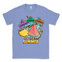 Colony Blue sweet summer watermelon pineapple fruits Classic Tee - RanaPortraitStore